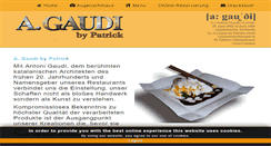 Desktop Screenshot of a-gaudi.com